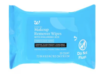 Walgreens Makeup Remover Wipes, Hyaluronic Acid, 25 Count - thumbnail 1