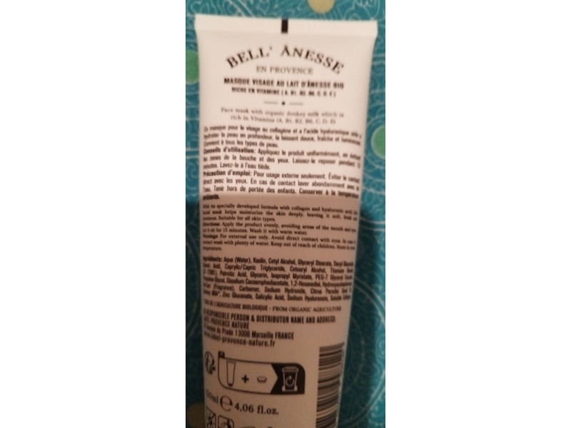 Bell Anesse Masque Visage Face Mask, 4.06 fl oz
