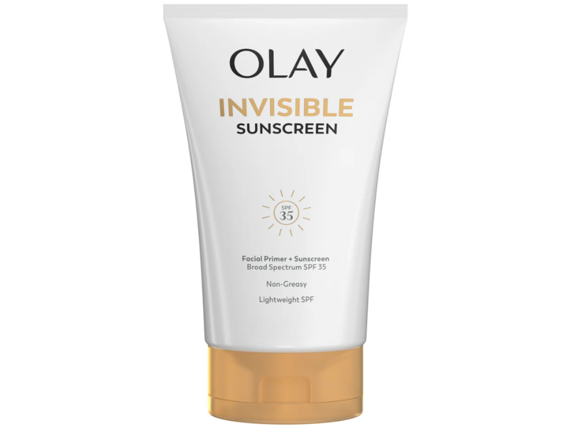 Olay Invisible Facial Primer + Sunscreen, SPF 35, 2 fl oz/60 mL