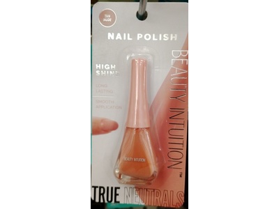Beauty Intuition High Shine Nail Polish, Tan Nude, 0.3 fl oz/9 mL