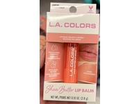 L.A. Colors Shea Butter Lip Balm, Sheer Peach, 0.10 oz/2.8 g - thumbnail 2