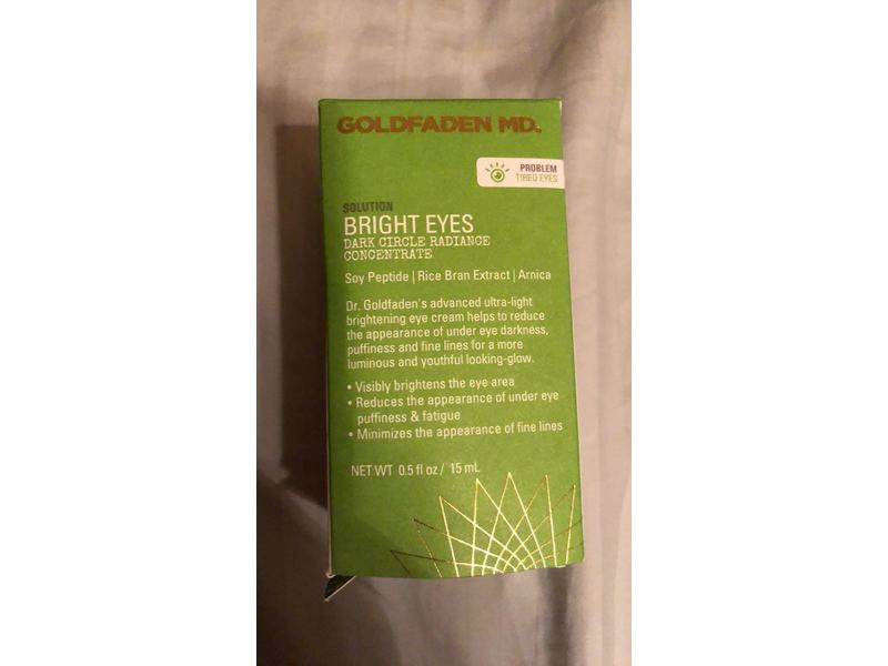 Goldfaden MD Bright Eyes Eye Cream, 0.5 fl oz