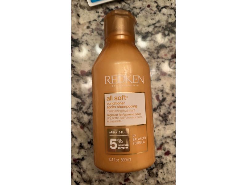 Redken All Soft Conditioner, Moisturizing, 10.1 fl oz/300 mL