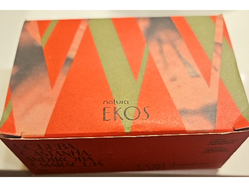 Natura Ekos Bar Soap, Andiroba, Castanha, Maracuja & Ucuuba, 3.52 oz, Pack Of 4