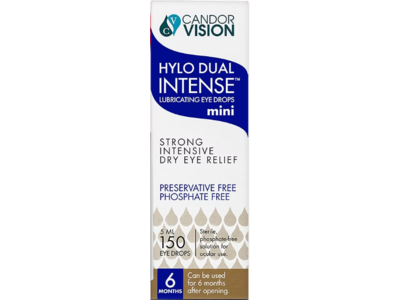 Candorvision Hylo Dual Intense Lubricating Eye Drops, 5 mL