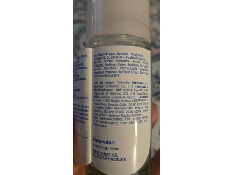 Nivea Tono Natural Serum Deodorant, Lilac, 40 mL