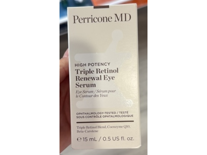 Perricone MD High Potency Triple Retinol Renewal Eye Serum, 0.5 fl oz/15 mL