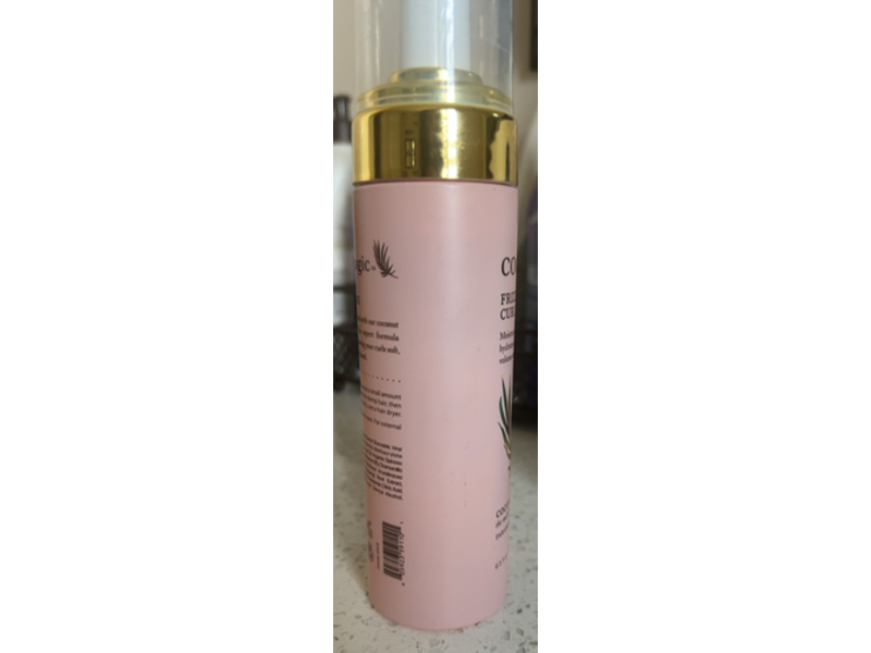 Coco Magic Frizz-Free Curl Mousse, Coconut Oil, 6.5 fl oz/192 mL