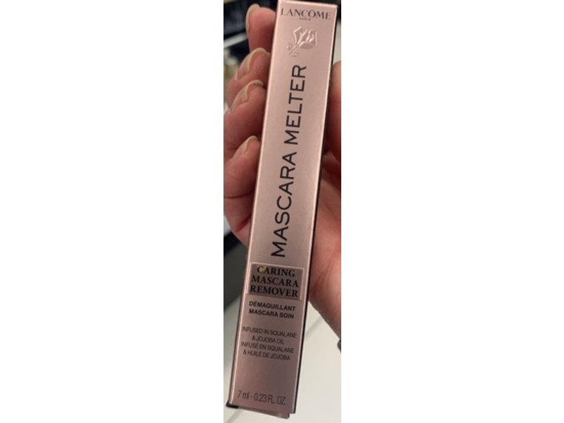 Lancome Mascara Melter Gentle Mascara Remover, Squalane & Jojoba Oil, 0.23 fl oz/7 mL