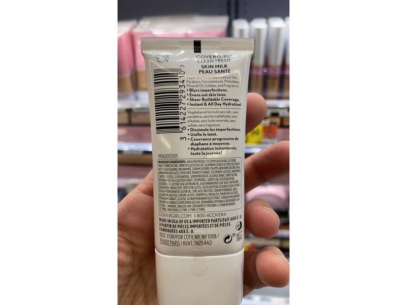 Covergirl Clean Fresh Skin Milk Foundation, Medium/Tan, 1 fl oz/30 mL