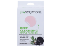 Spascriptions Deep Cleansing Pimple Patches, Tea Tree & Char Coal, 36 Count - thumbnail 1