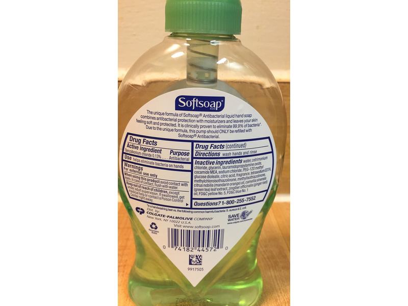 Softsoap Antibacterial Hand Soap, Fresh Citrus, 11.25 fl oz