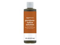 Amazon Basics First Aid Antiseptic Solution, Povidone Iodine, 8 fl oz/237 mL - Image 2