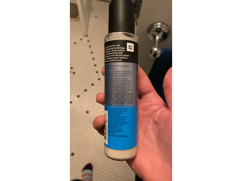 John Frieda Frizz Ease Cream Oil, Dream Curls, 3.5 oz/99 g