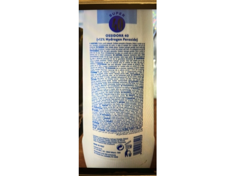 Framesi Ossidorr Super 40 Hair Emulsified Oxidizer, 33 oz/946 mL