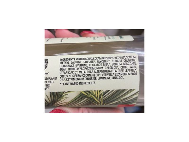 Love Beauty & Planet Daily Detox Body Wash, Tea Tree & Vetiver, 20 fl oz/591 mL