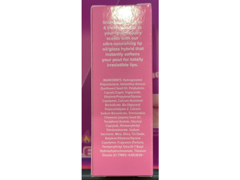 Too Faced Kissing Jelly Gloss Lip Gloss, Strawberry Frosting, 0.15 fl oz/4.5 mL