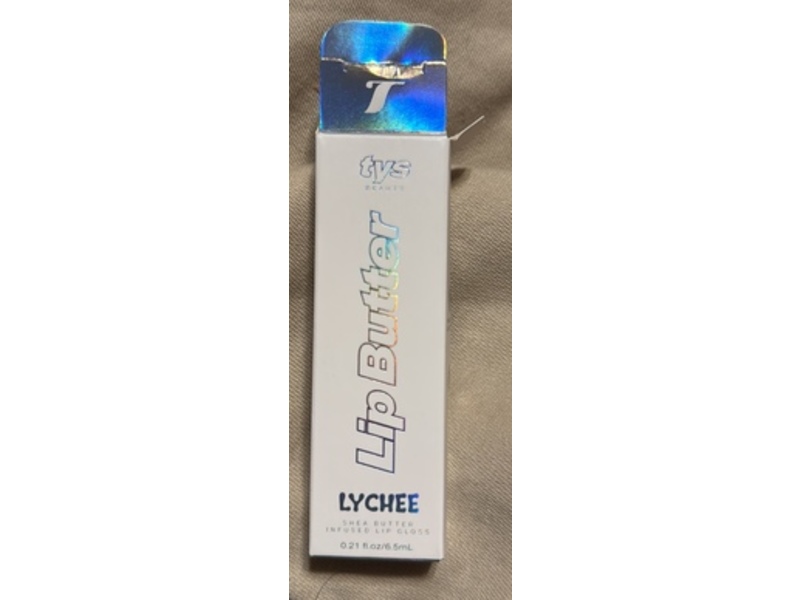 Tys Beauty Lip Butter, Lychee, 0.21 fl oz/6.5 mL
