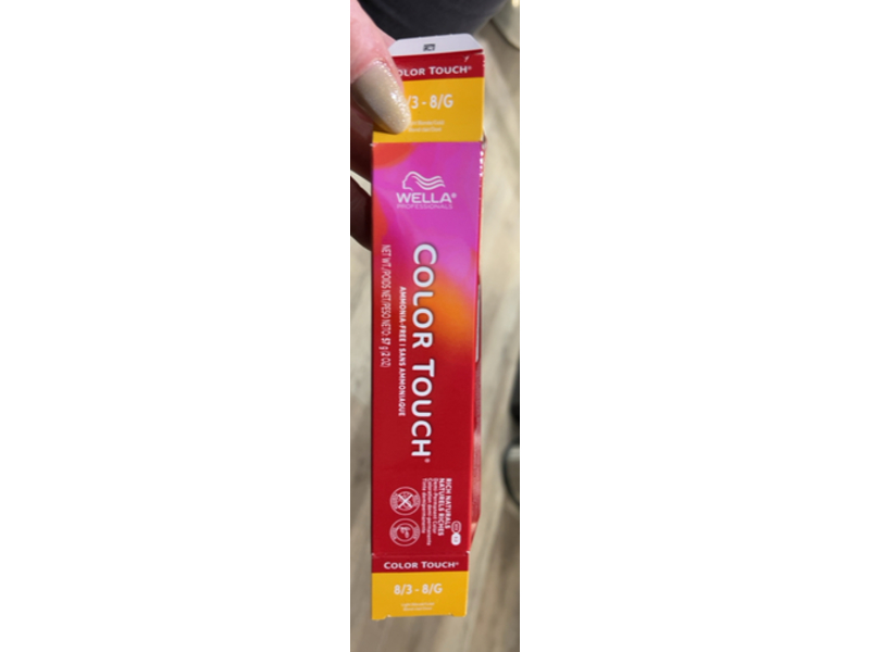 Wella Professionals Color Touch Demi-Permanent Color, 8/3-8/G Light Blonde Gold, 2 oz/57 g