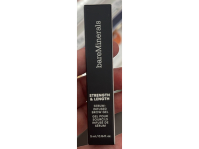 BareMinerals Strength & Length Brow Gel, Clear, 0.16 fl oz/5 mL