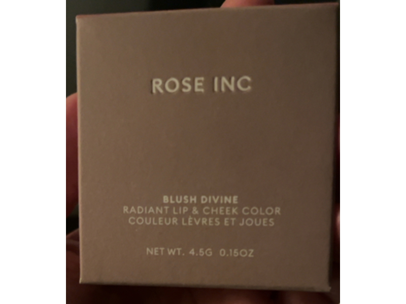 Rose Inc Blush Divine Radiant Lip & Cheek Color, Camellia, 0.15 oz/4.5 g