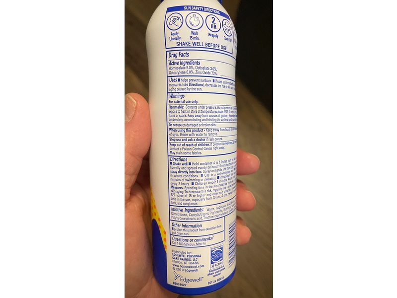 Banana Boat Simply Protect Kids Sunscreen Spray, SPF 50+, 6 oz (170 g)