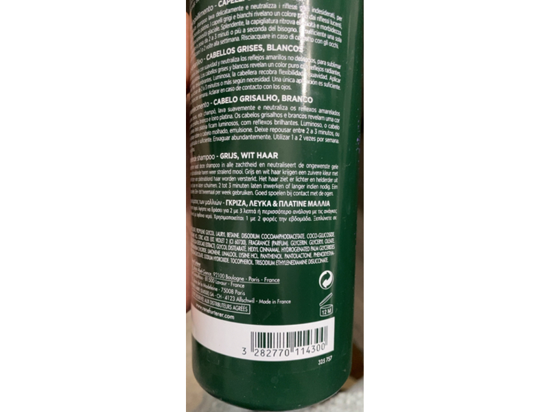 Rene Furterer Okara Silver Toning Shampoo, 20.2 fl oz/600 mL