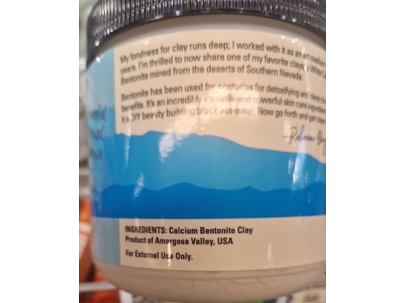 Soapgirl Calcium Bentonite Clay, 16 fl oz/453.6 g