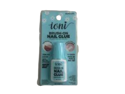 Ioni Brush-On Nail Glue, 0.17 oz/5 g