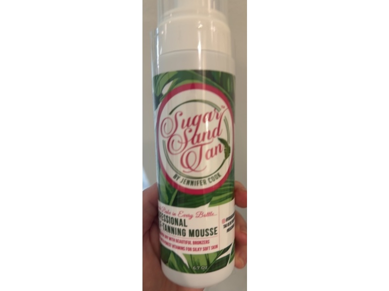 Sugar Sand Tan Professional Self-Tanning Mousse, 6.7 oz/200 mL