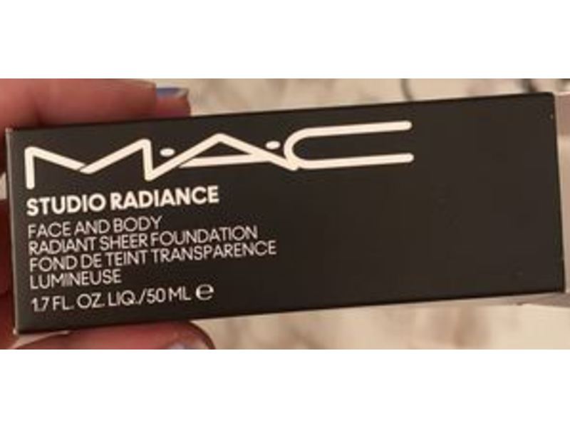 M.A.C Studio Radiance Face And Body Radiant Sheer Foundation, W1, 1.7 fl oz/50 mL