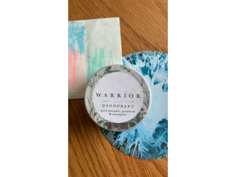 Warrior Deodorant with Lavender, Geranium & Eucalyptus, 70 g