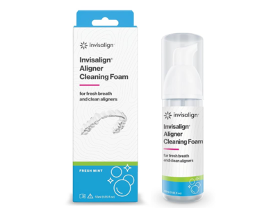 Invisalign Aligner Cleaning Foam, Fresh Mint, 0.67 fl oz/20 mL