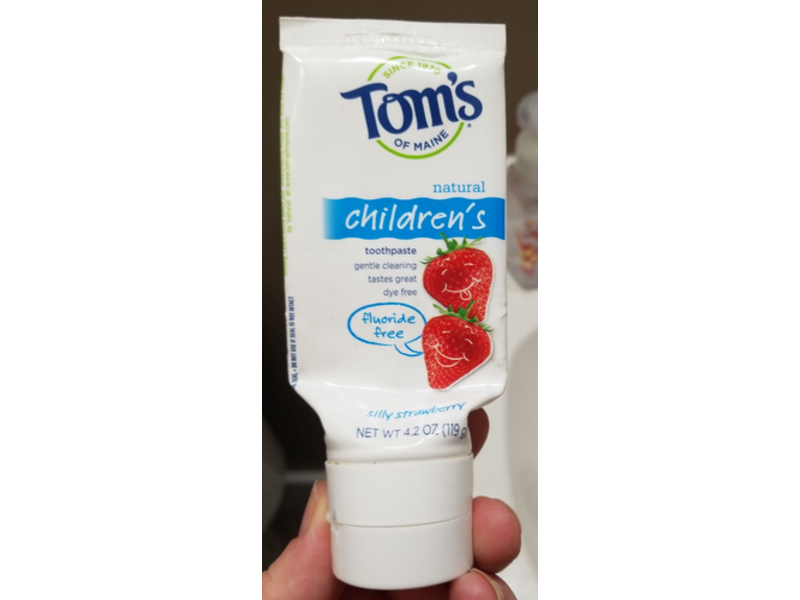 Tom's Of Maine Children's Toothpaste, Silly Strawberry, 4.2 oz/119 g