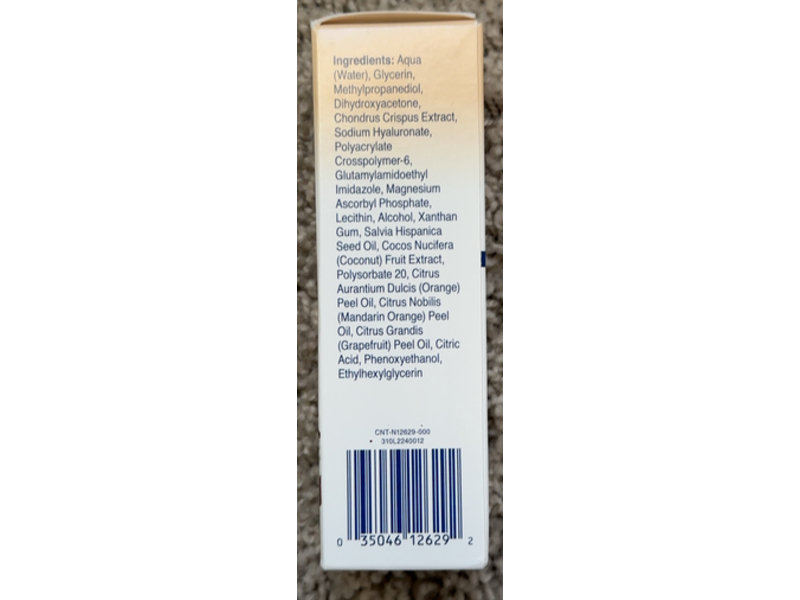 Kiss My Face Sun-Kissed Glow Self-Tanning Drops, Coconut Extract & Chia Seed Oil, 1 fl oz/30 mL