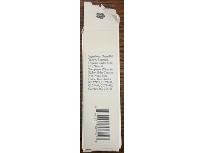 Toups & Co Organics Tinted Lip Balm, Tulip, 0.15 oz