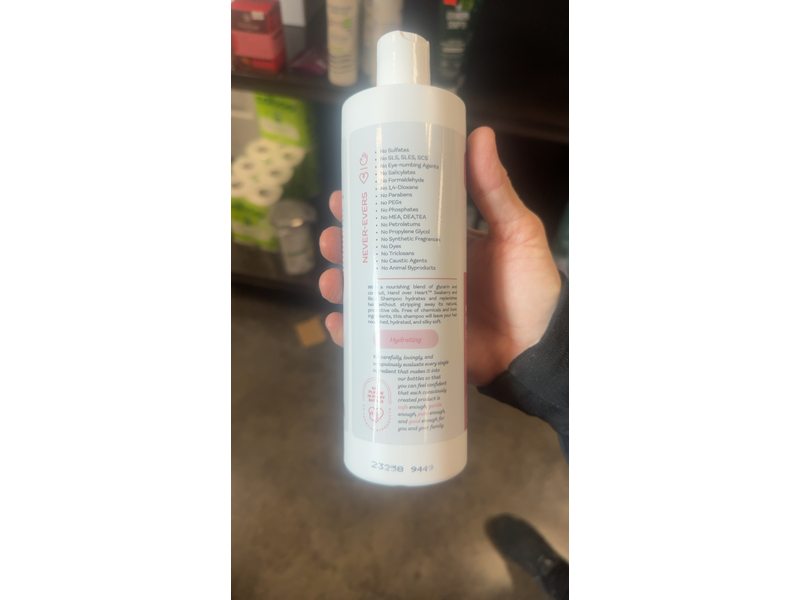 Hand Over Heart, Pure Hydrating Shampoo, Seaberry And Rose, 16 fl oz/473 mL