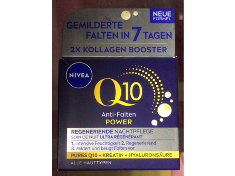 Nivea Q10Power Night Creme, 50 mL