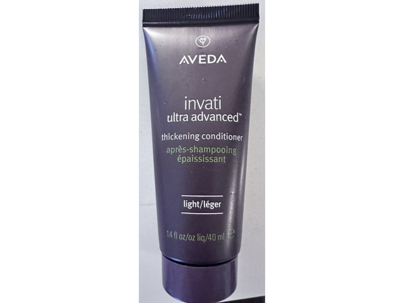 Aveda Invati Ultra Advanced Thickening Conditioner, Light, 1.4 fl oz/40 mL