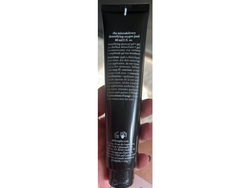Philosophy The Microdelivery Detoxifying Oxygen Peel Duo, 2 fl oz/60 mL