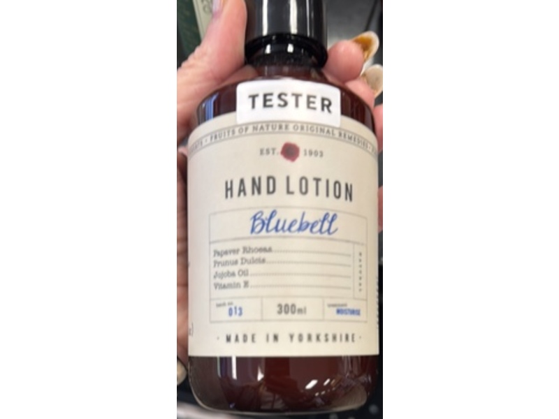 Fikkerts Hand Lotion, Bluebell, 300 mL