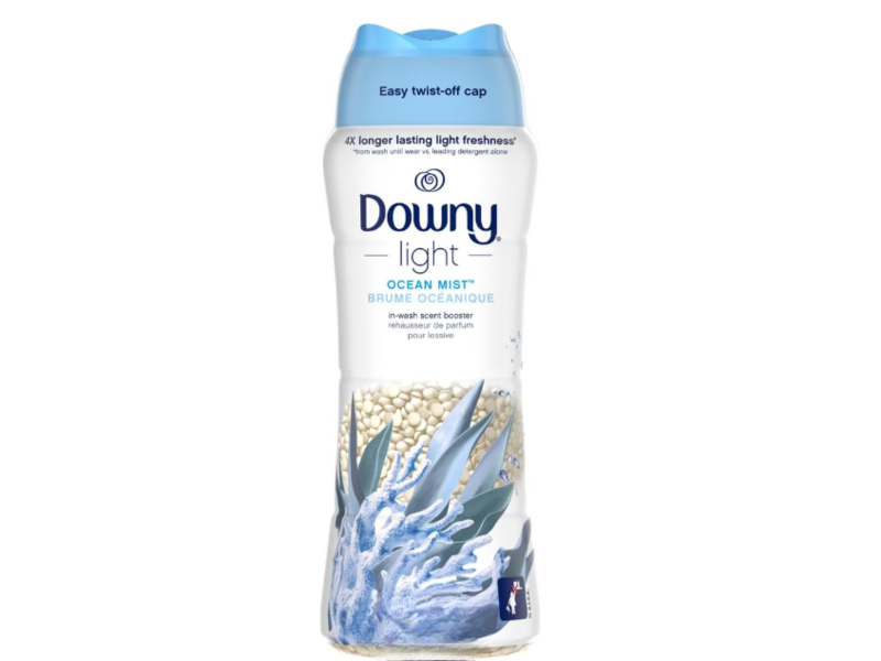 Downy Light In Wash Scent Booster , Ocean Mist, 12.2 oz/345 g