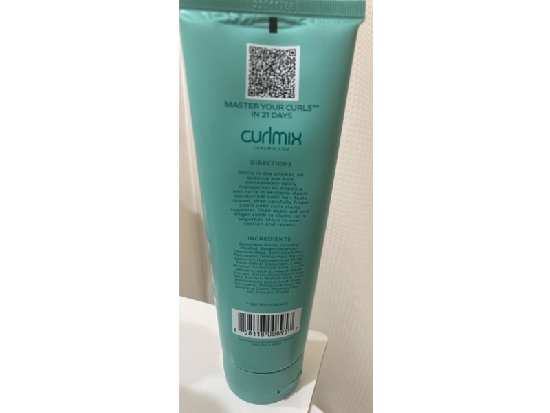 Curlmix Wash + Go Ultra Hold Moisturizer, Step 3, 8 fl oz/236 mL