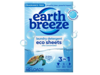 Earth Breeze Laundry Detergent Eco Sheets, 60 Loads 30 Count - Image 2
