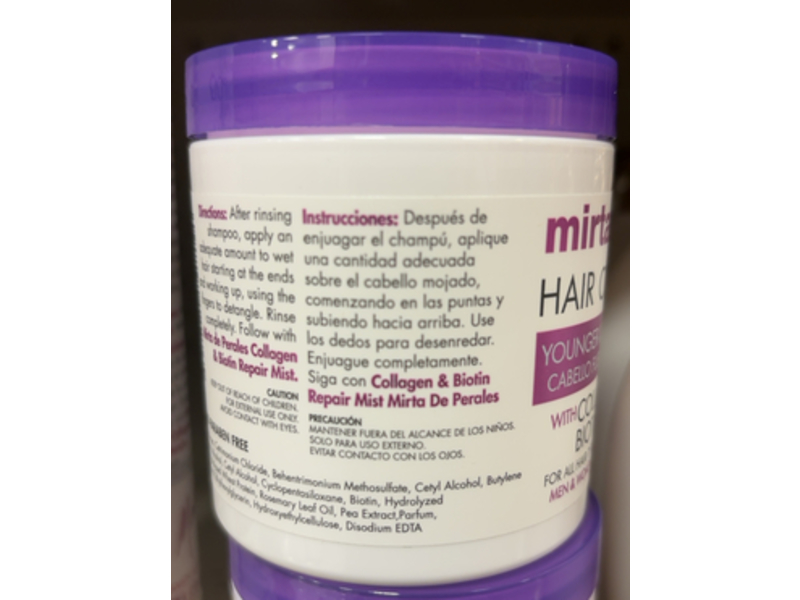 Mirta De Perales Hair Conditioner, Collagen & Biotin, 6 oz/170 mL