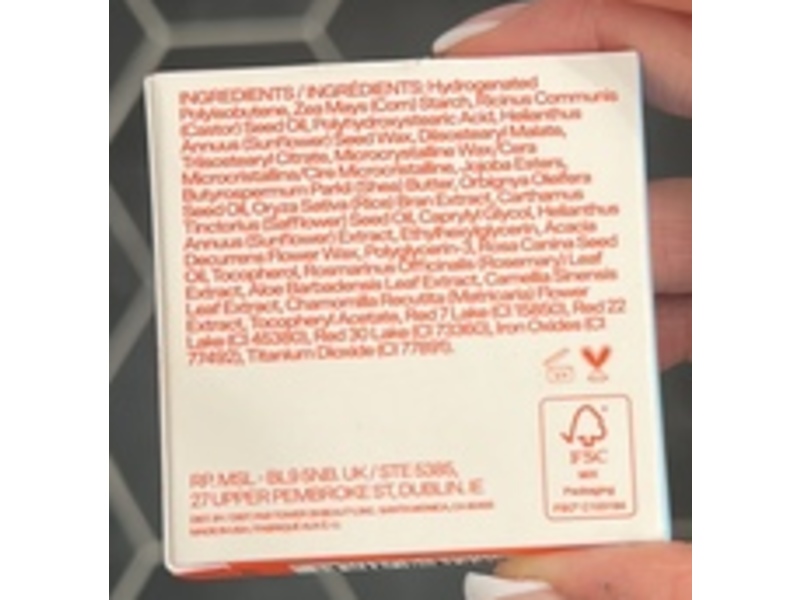 Tower 28 BeachPlease Luminous Tinted Balm Cream Blush, Happy Hours, 0.16 oz/4.5 g