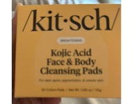 Kitsch Kojic Acid Face & Body Cleansing Pads, 50 Count - thumbnail 2