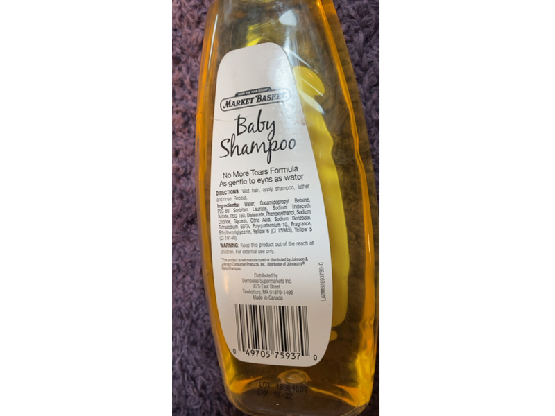 Market Basket Baby Shampoo, 15 fl oz/444 mL