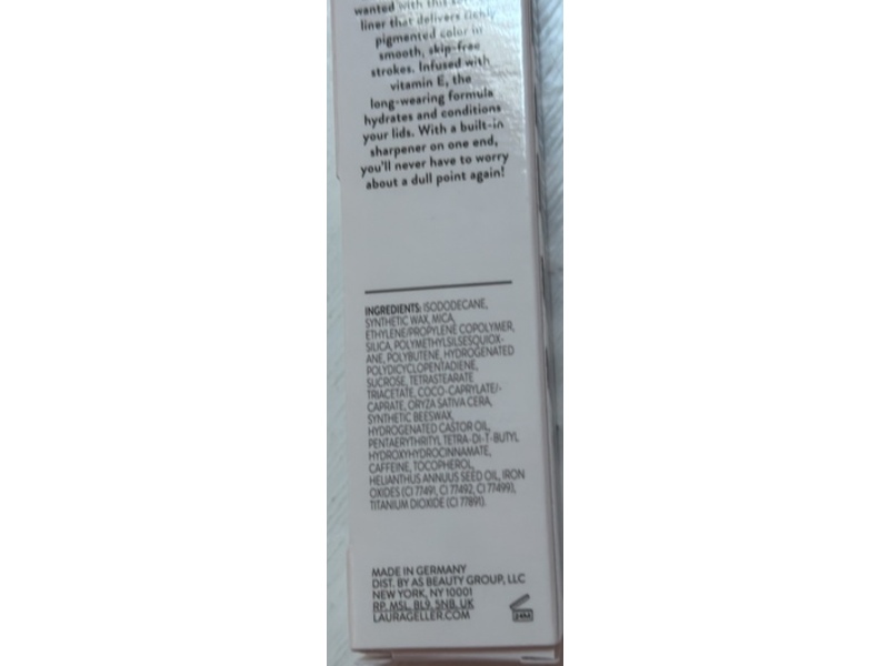 Laura Geller Kajal Longwear Eyeliner, Smokey Quartz Kohl, 0.049 oz/1.4 g