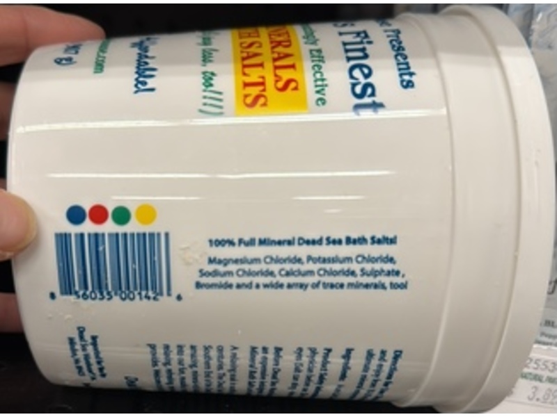 Dead Sea Warehouse Amazing Minerals Dead Sea Bath Salts, 907 g